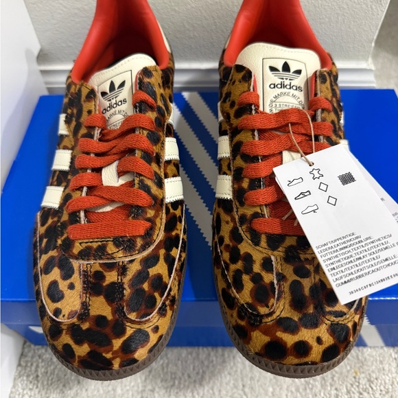 Adidas Samba OG Cheetah Print W8 - Picture 5 of 11